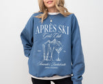 Après Ski Girls Club Sweatshirt, Skiing Bachelorette Sweatshirt, Mountains Bachelorette Sweatshirt, Après Ski Club Sweatshirt