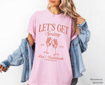 Let's Get Spritzy Bachelorette Shirt, Aperol Spritz Shirt, Aperol Club Shirt, Custom Girls Club Shirt, Spritz Cocktail Shirt