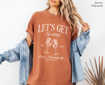 Let's Get Spritzy Bachelorette Shirt, Aperol Spritz Shirt, Aperol Club Shirt, Custom Girls Club Shirt, Spritz Cocktail Shirt
