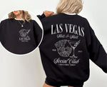 Las Vegas Birthday Trip Sweatshirt, Custom Birthday Sweatshirt, Back Print Custom Sweatshirt