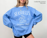 Seashells and Wedding Bells Beach Bachelorette Sweatshirt, Seashell Sweatshirt, Custom Bachelorette Sweatshirt