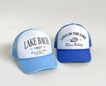 Lake Bach Trucker Hat, Lake Bachelorette Hats, Lake Club Hat, Boat Club Trucker Hat, Yacht Club Trucker Hat, Love on the Lake Hat