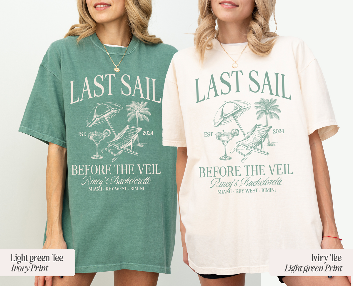 Last Toast on the Coast Beach Bachelorette T-shirt