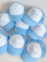 Last Toast on the Coast Beach Bachelorette Trucker Hat
