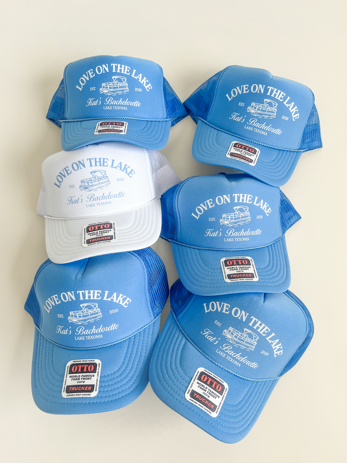 Love on the Lake Bachelorette Trucker Hat
