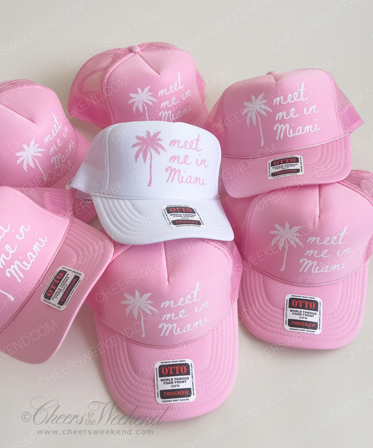 Meet me in Miami Trucker Hat
