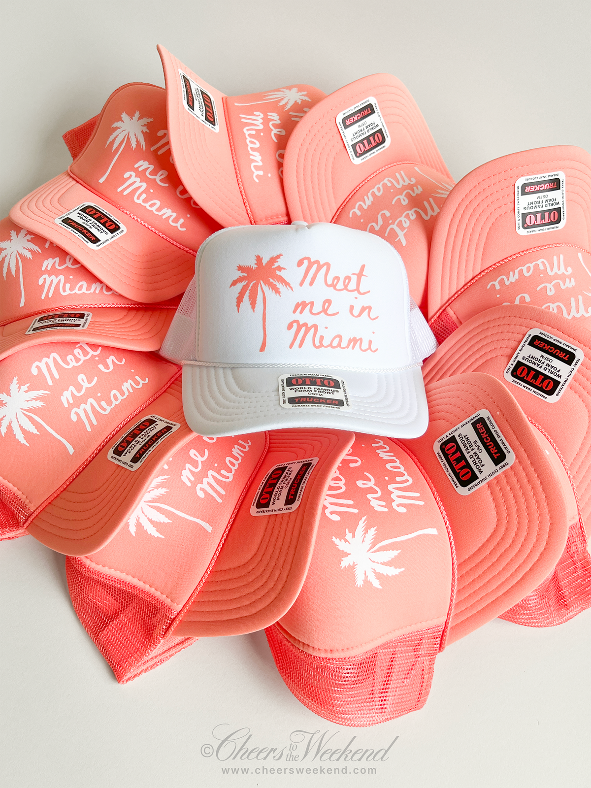 Meet me in Miami Trucker Hat