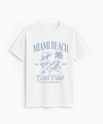 Miami Beach Girls Club Bachelorette Party Shirt