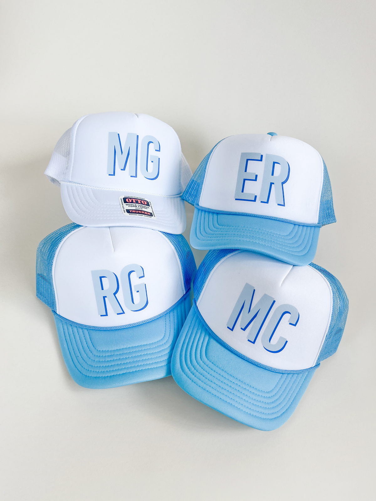 Custom Monogram Trucker Hat