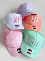 Custom Monogram Trucker Hat