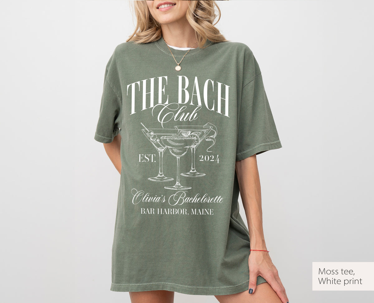 The Bach Club Bachelorette Shirt